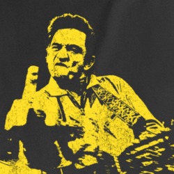 Johnny Cash Finger Country Music Nashville Fan T Shirt 37174481