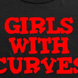 Girls With Curves Ladies Funny Gym Wear Gear Ladies T Shirt 37175665