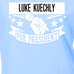 Luke Kuechly Football For President Ladies T Shirt 37179491