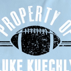 Property Of Luke Kuechly Football T Shirt 37179492