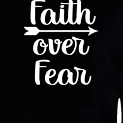 Faith Over Fear Christian Women God Hoodie 37398106