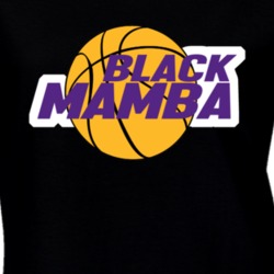 Kobe Bryant Black Mamba Basketball Ladies T Shirt 37432808