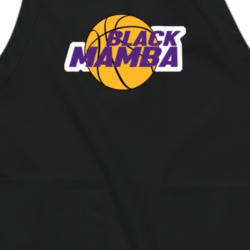 Kobe Bryant Black Mamba Basketball Apron 37432811