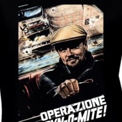 Operazione Dynomite Hollywood Leo Parody Poster Fan Ladies T Shirt 37456679