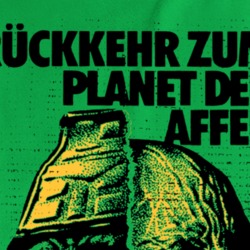 Beneath The Planet Of The Apes 70s German Title Movie T Shirt 37457460