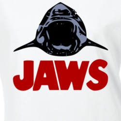 Jaws 70s Blockbuster Shark Steven Spielberg Fan Movie Ladies T Shirt 37465431