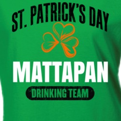 Mattapan Boston St Patrick's Day Drinking Team Ladies T Shirt 37578154