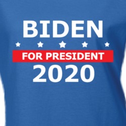Joe Biden For President Usa Democrat Ladies T Shirt 37581689