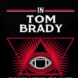 In Tom Brady We Trust Tampa Bay Football Fan Ladies T Shirt 37597794