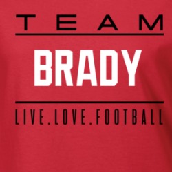 Team Tom Brady Tampa Bay Football Fan Ladies T Shirt 37597843