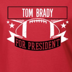 Tom Brady For President Tampa Bay Football Fan Ladies T Shirt 37597871