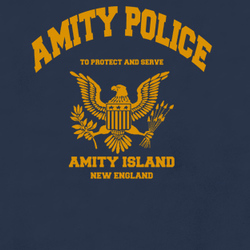 Amity Police Jaws t shirt 37688