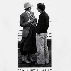 Annie Hall Woody Allen Diane Keaton movie t shirt 37707