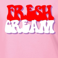 Fresh Cream Sexy Hippie Hippy Happy Love Ladies T Shirt 37712095