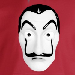 Money Heist Salvador Mask Tv Fan Hoodie 37714090