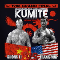 Bloodsport Kumite Jean-claude Van Damme Karate Mma Movie Fan Long Sleeve 37715796