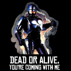 Robocop movie quotes funny t shirt 37717