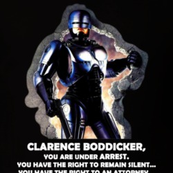 Robocop movie quotes funny t shirt 37726