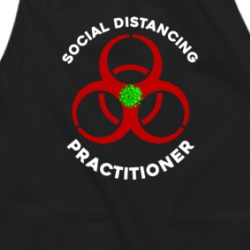 Social Distancing Practitioner Apron 37765328