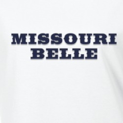 Ozark Missouri Belle Casino Fan Ladies T Shirt 37805038