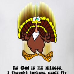 WKRP in Cincinnati As God is my witness I thought turkeys could fly t shirt 37809