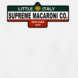 Supreme Macaroni Little Italy Leon t shirt 37812