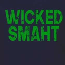 Wicked Smaht Smart Funny Boston Irish Ladies T Shirt 37818843