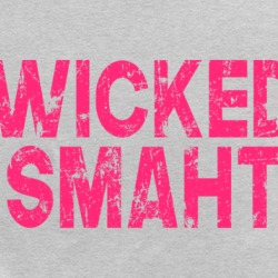 Wicked Smaht Smart Funny Boston Irish Ladies T Shirt 37818851