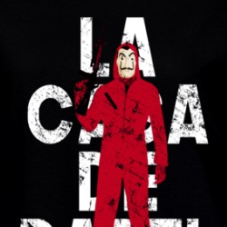 La Casa De Papel Money Heist Spanish Tv Fan Ladies T Shirt 37818976