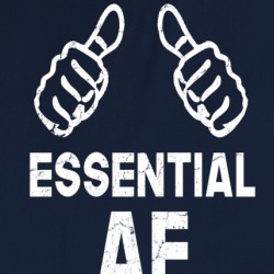 Essential Af Employee Pray Love Hero T Shirt 37819394