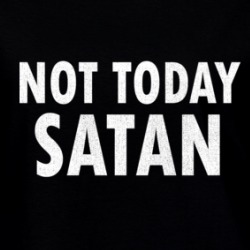 Not Today My Satan Funny Rock And Roll Ladies T Shirt 37833061