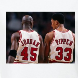 Michael Jordan Scottie Pippen The Last Dance Basketball Ladies T Shirt 37973737