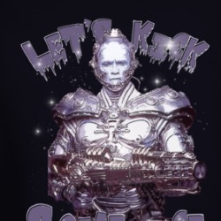Mr Freeze Arnold Let's Kick Some Ice Funny Batman And Robin Movie Long Sleeve 37990415