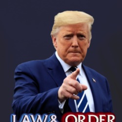 President Donald Trump Law And Order Usa Ladies T Shirt 38025713