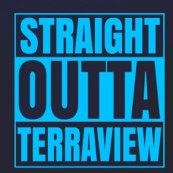 Straight Outta Terraview Scarborough School Ladies T Shirt 38025781