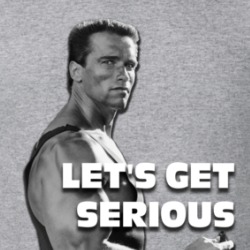 Let's Get Serious Arnold Schwarzenegger Bodybuilding T Shirt 38032401