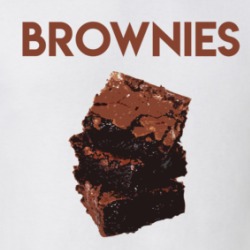 Brownies Are The Reason I Get Up Funny T Shirt 38055723