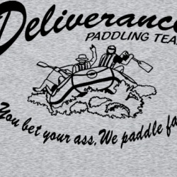 Deliverance Paddling Team Movie Funny Parody T Shirt 38099891