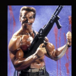 Arnold Schwarenegger Commando Movie 80s Fan T Shirt 38125058