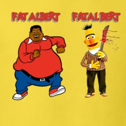 Fat Albert Fatal Bert Funny Parody Tv Show T Shirt 38202461