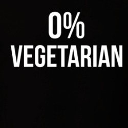 Zero Percent Vegetarian Funny Meat Lover T Shirt 38307666