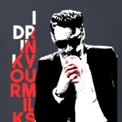 I Drink Your Milkshake Parody Mr Blonde Blood Funny Movie T Shirt 38329788
