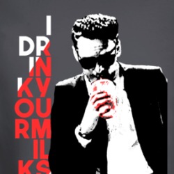 I Drink Your Milkshake Parody Mr Blonde Blood Funny Movie Long Sleeve 38329790