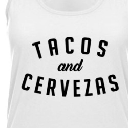 Tacos And Cervezes Food Beer Funny Womens Tanktop 38353237