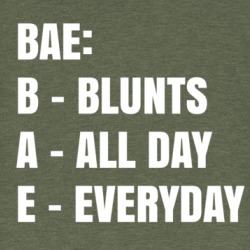 Bae Blunts All Day Funny Parody T Shirt 38353240