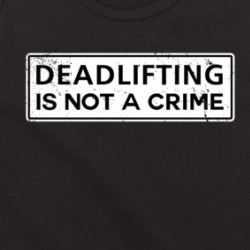 Deadlifting Is Not A Crime Workout Gym Gear Tanktop 38353251