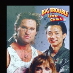 Big Trouble In Little China Kurt Russell 80s Movie Fan Distressed Look T Shirt 38361279