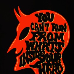 You Can't Run From What's Inside Your Head Devil Satan T Shirt 38361539