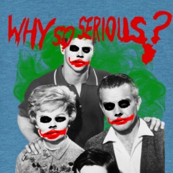 Leave It To Beaver Cleavers Parody Joker Why So Serious Funny Fan Vintage Unisex T Shirt 38361560