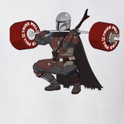 Mando Weightlifting T Shirt 38408548